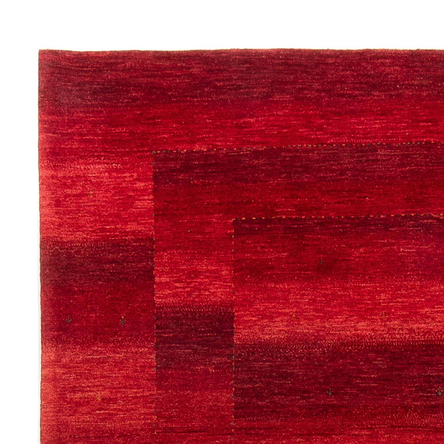 Gabbeh Tæppe - Loribaft Persisk - 282 x 213 cm - rød