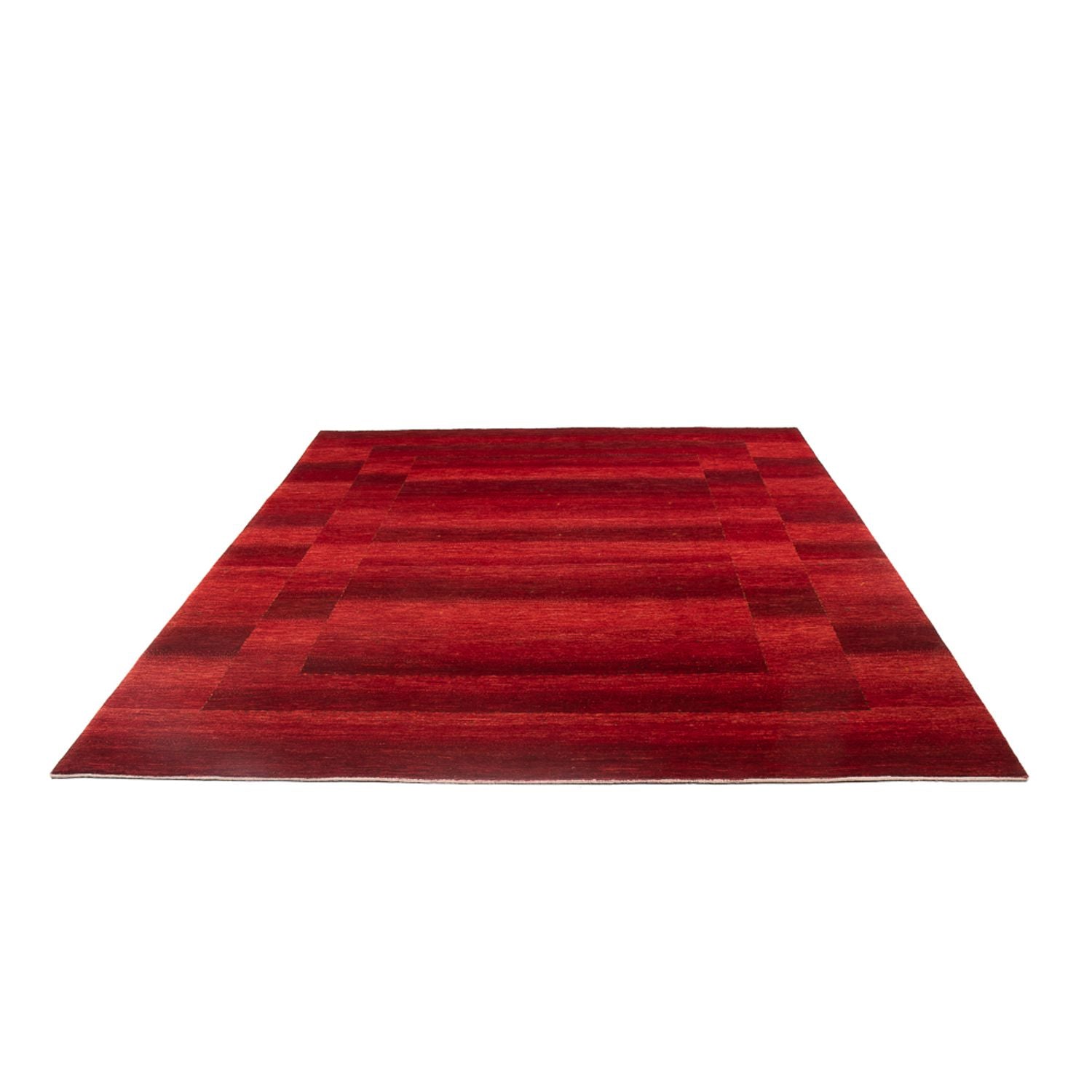Gabbeh Tæppe - Loribaft Persisk - 282 x 213 cm - rød