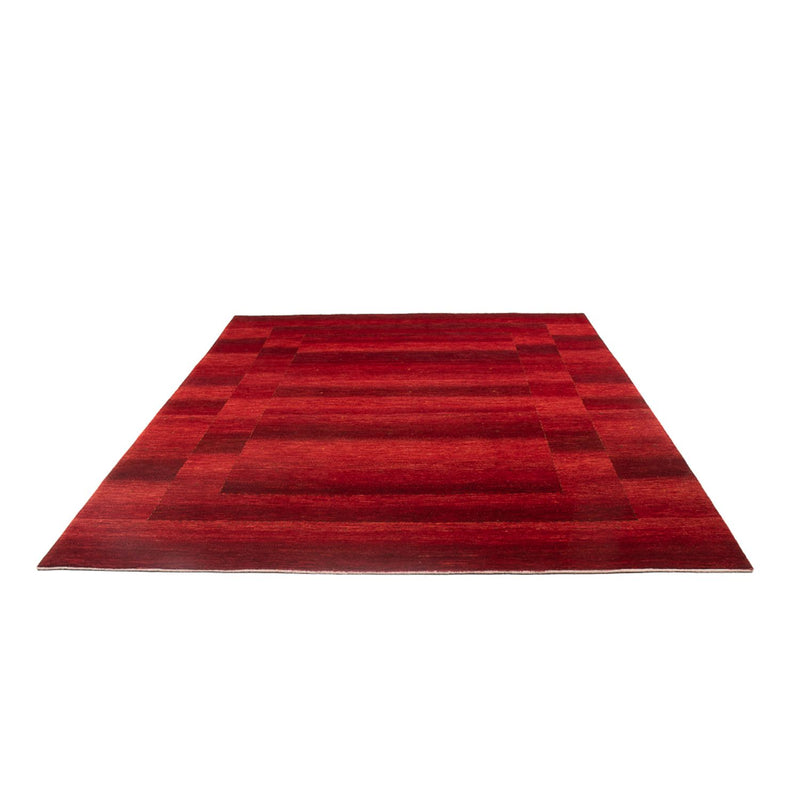 Gabbeh Tæppe - Loribaft Persisk - 282 x 213 cm - rød