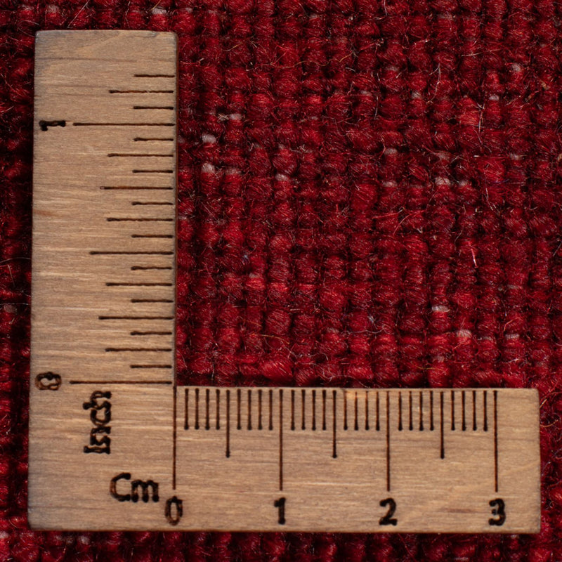 Gabbeh Tæppe - Loribaft Persisk - 282 x 213 cm - rød