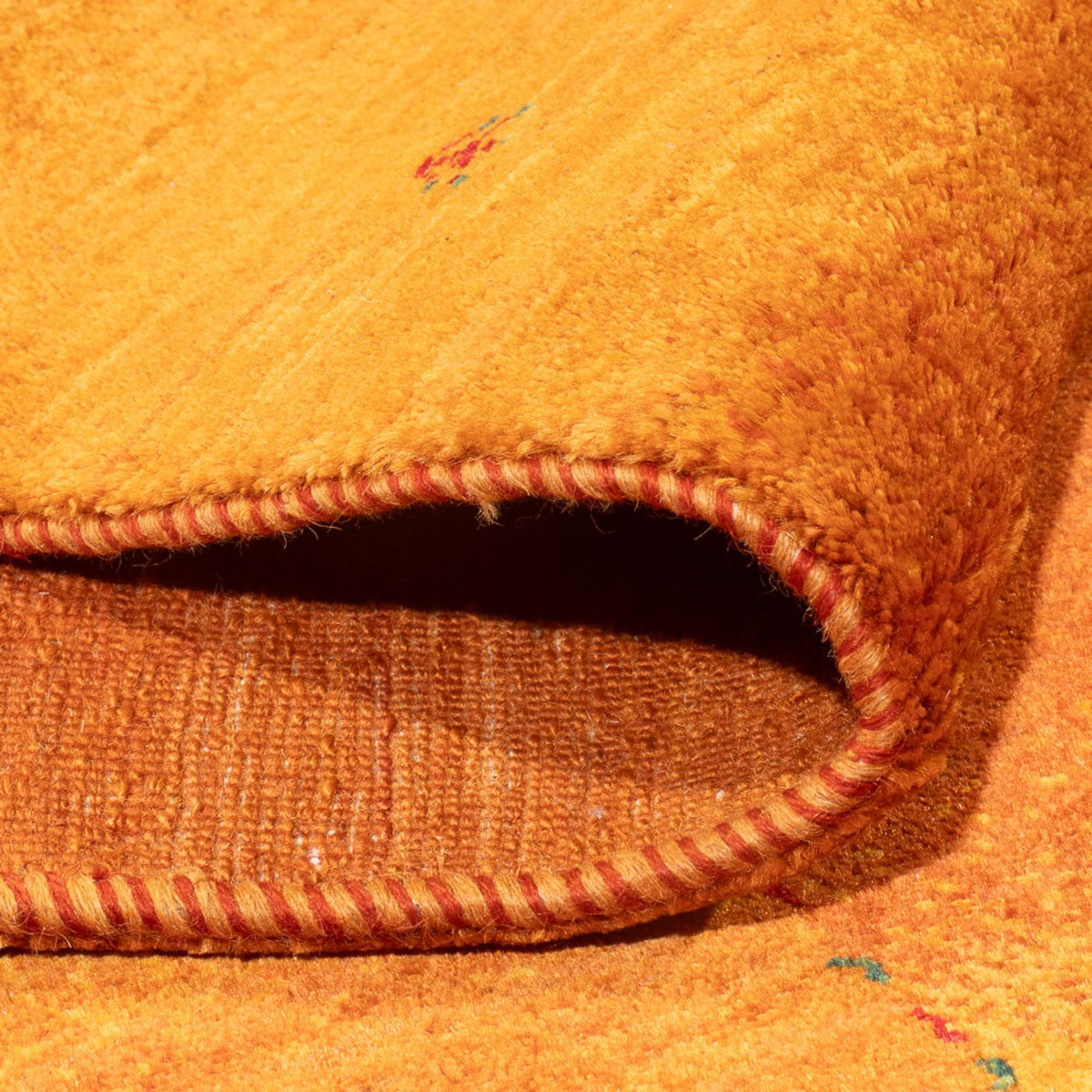 Gabbeh Tæppe - Loribaft Persisk - 290 x 208 cm - orange