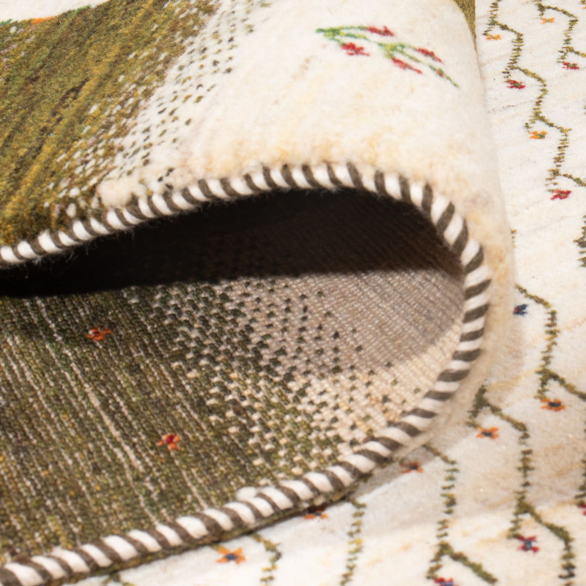 Gabbeh Tæppe - Loribaft Persisk - 305 x 211 cm - flerfarvet