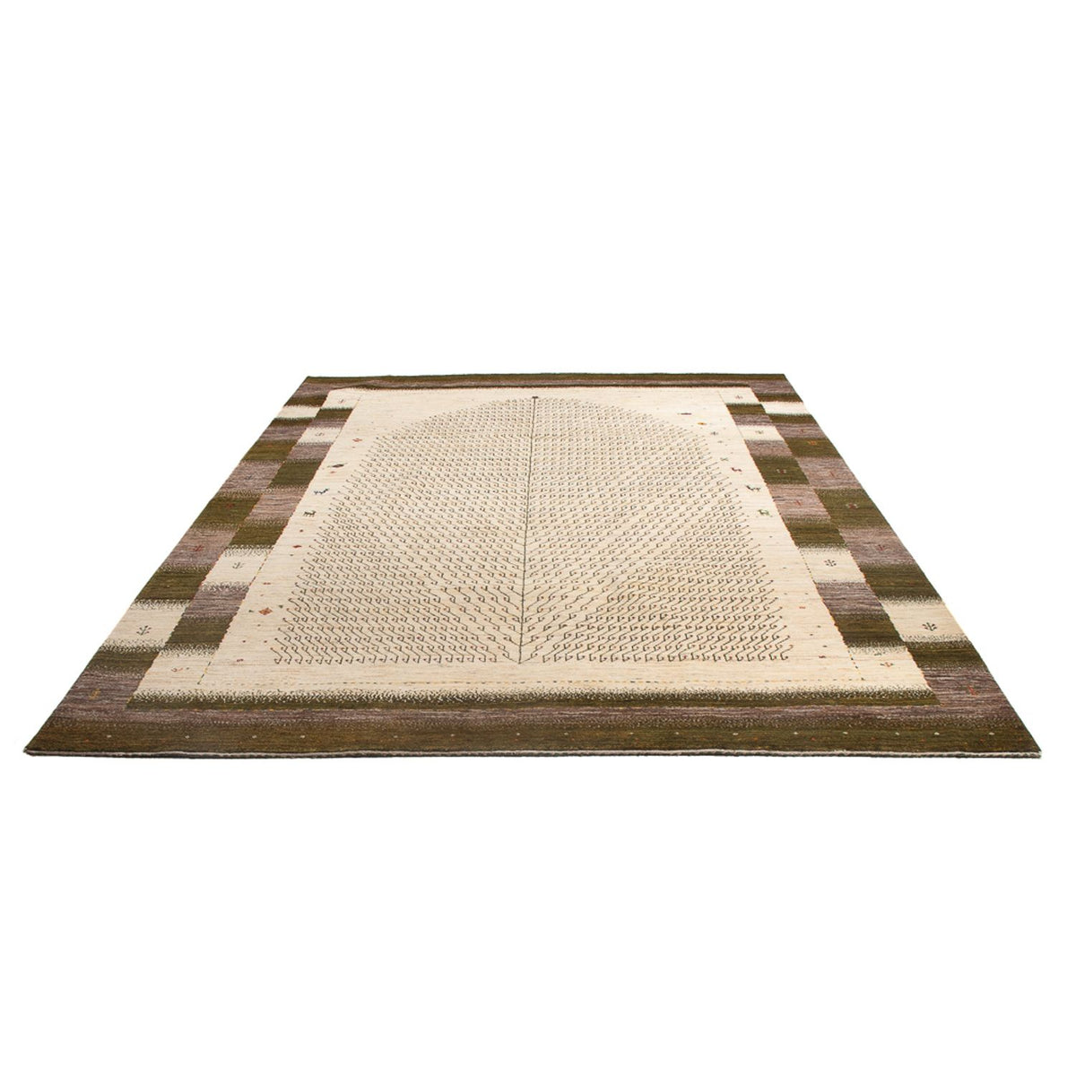 Gabbeh Tæppe - Loribaft Persisk - 305 x 211 cm - flerfarvet