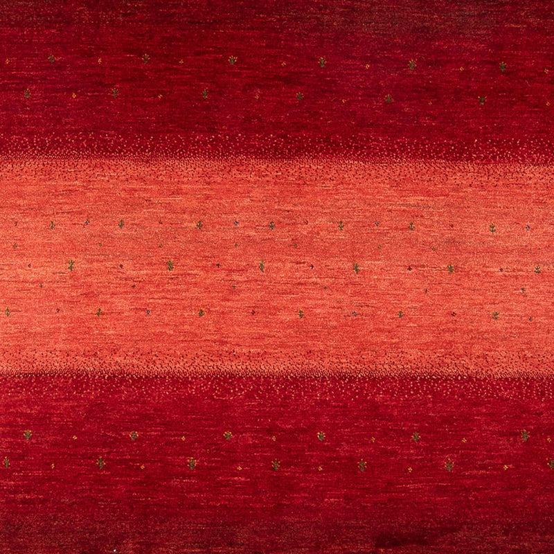 Gabbeh Tæppe - Loribaft Persisk - 302 x 222 cm - rød
