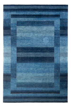 Gabbeh Tæppe - Loribaft Persisk - 287 x 196 cm - havblå