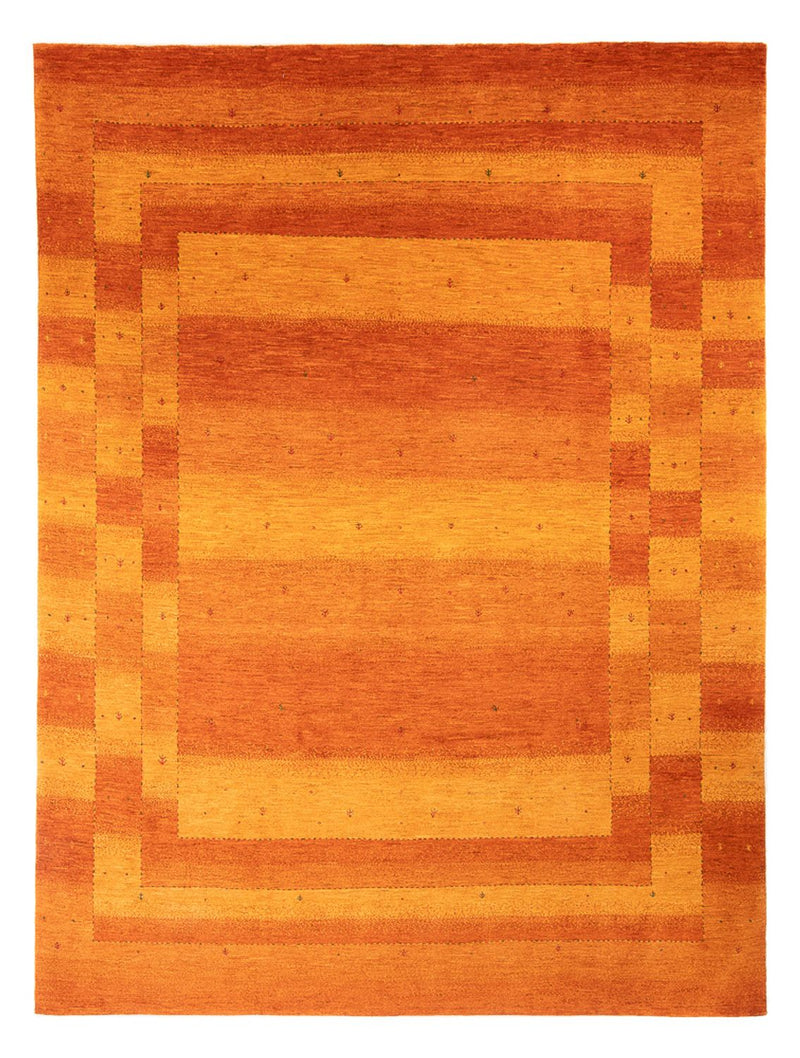 Gabbeh Tæppe - Loribaft Persisk - 302 x 219 cm - orange