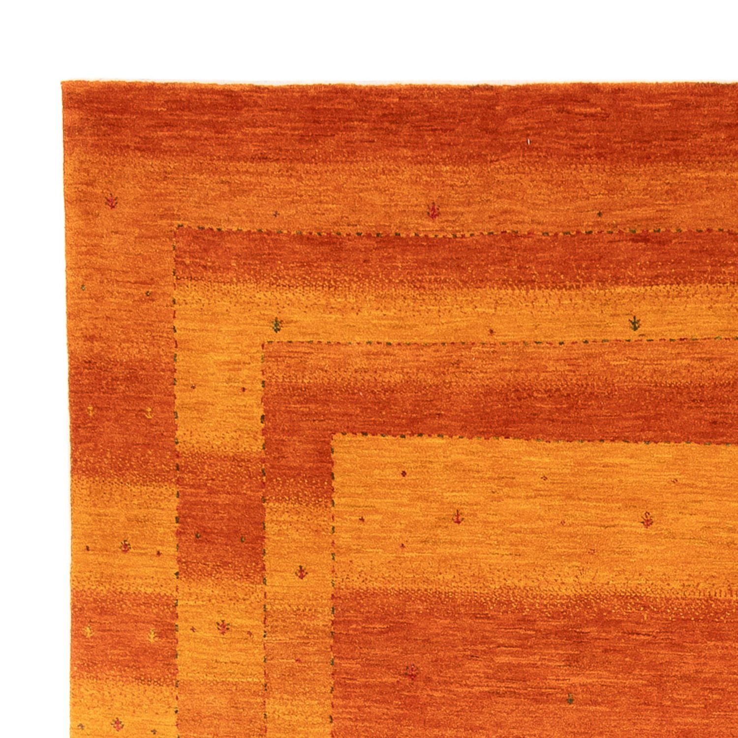Gabbeh Tæppe - Loribaft Persisk - 302 x 219 cm - orange