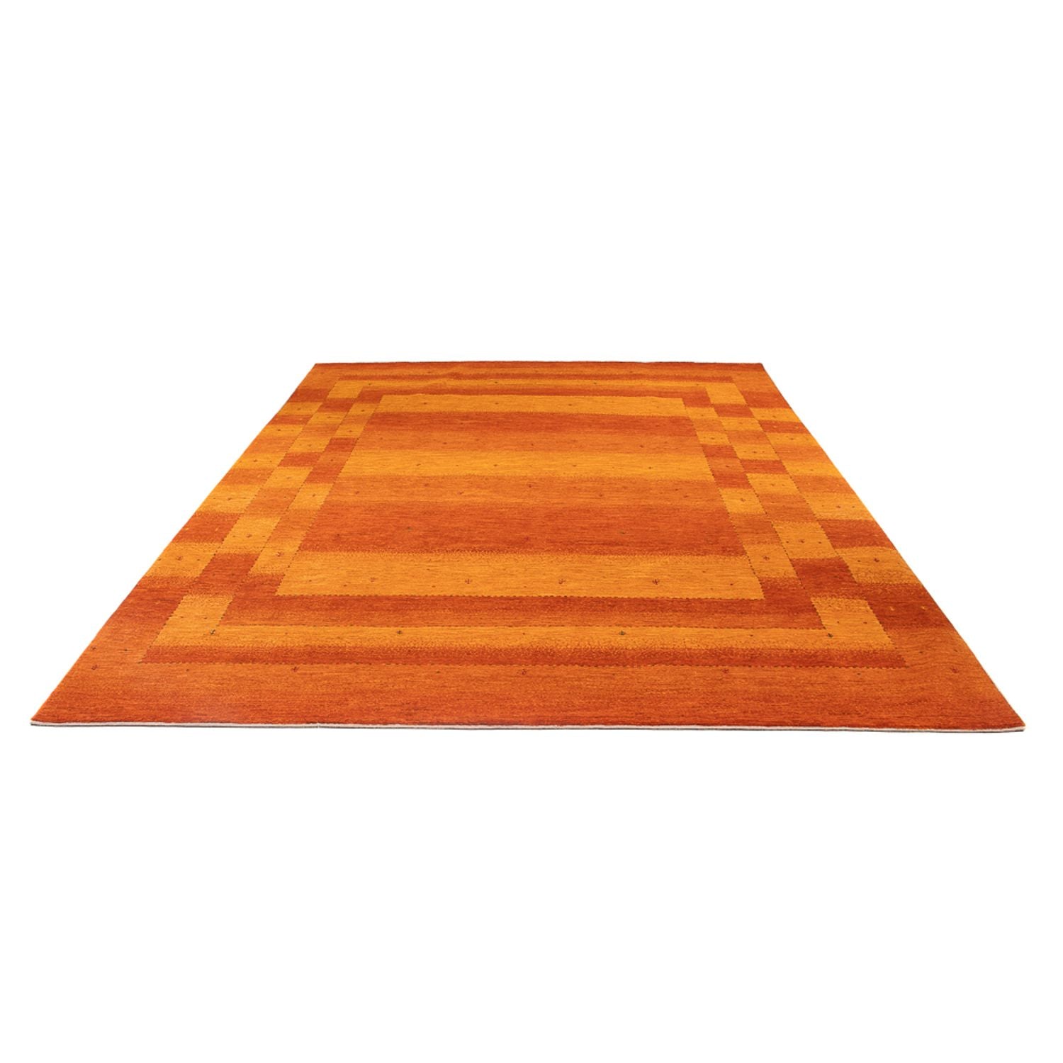Gabbeh Tæppe - Loribaft Persisk - 302 x 219 cm - orange