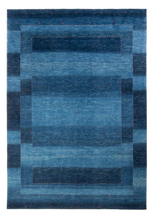 Gabbeh Tæppe - Loribaft Persisk - 312 x 214 cm - havblå