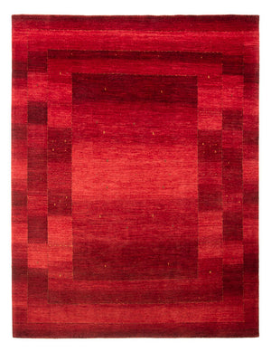 Gabbeh Tæppe - Loribaft Persisk - 297 x 221 cm - rød