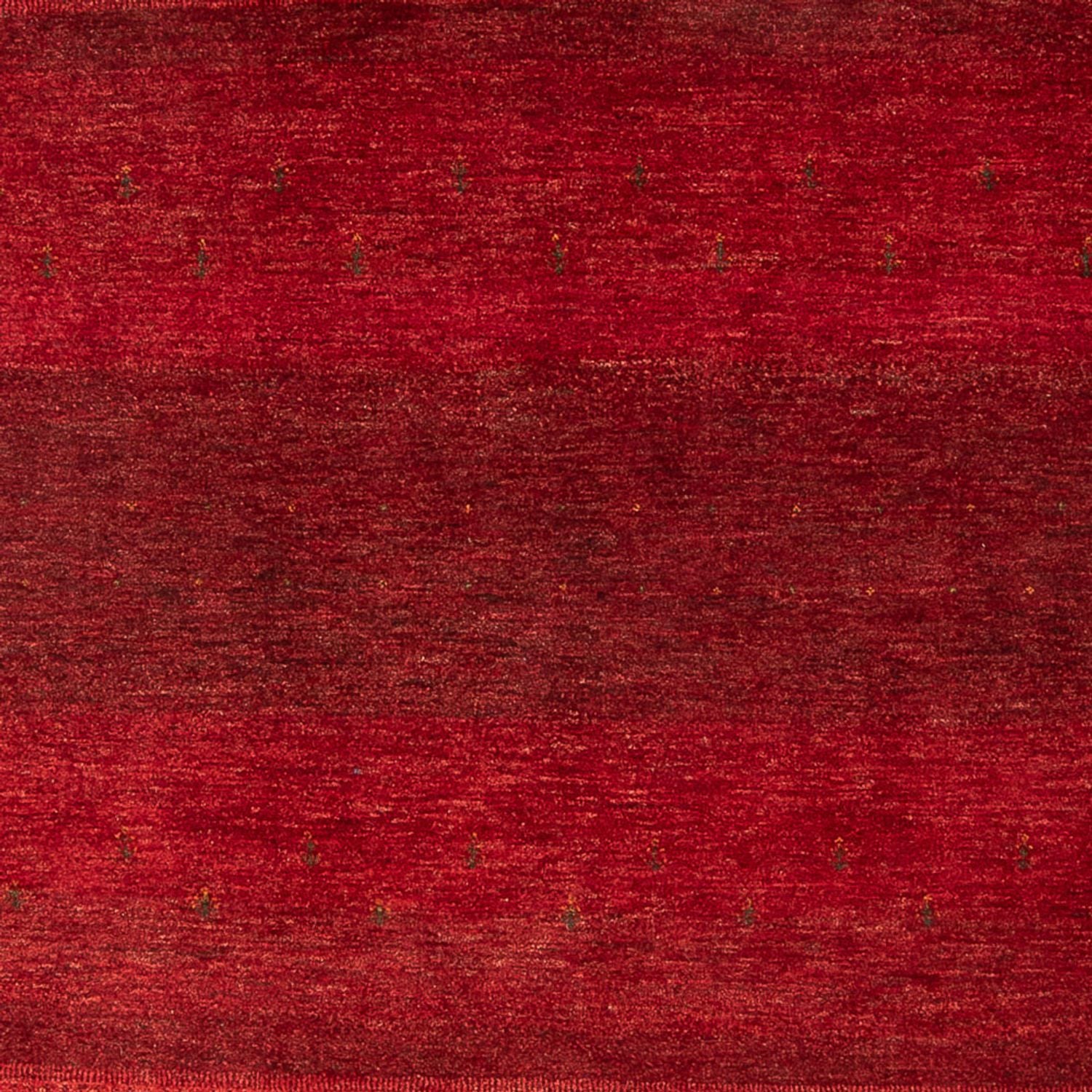 Gabbeh Tæppe - Loribaft Persisk - 302 x 219 cm - rød
