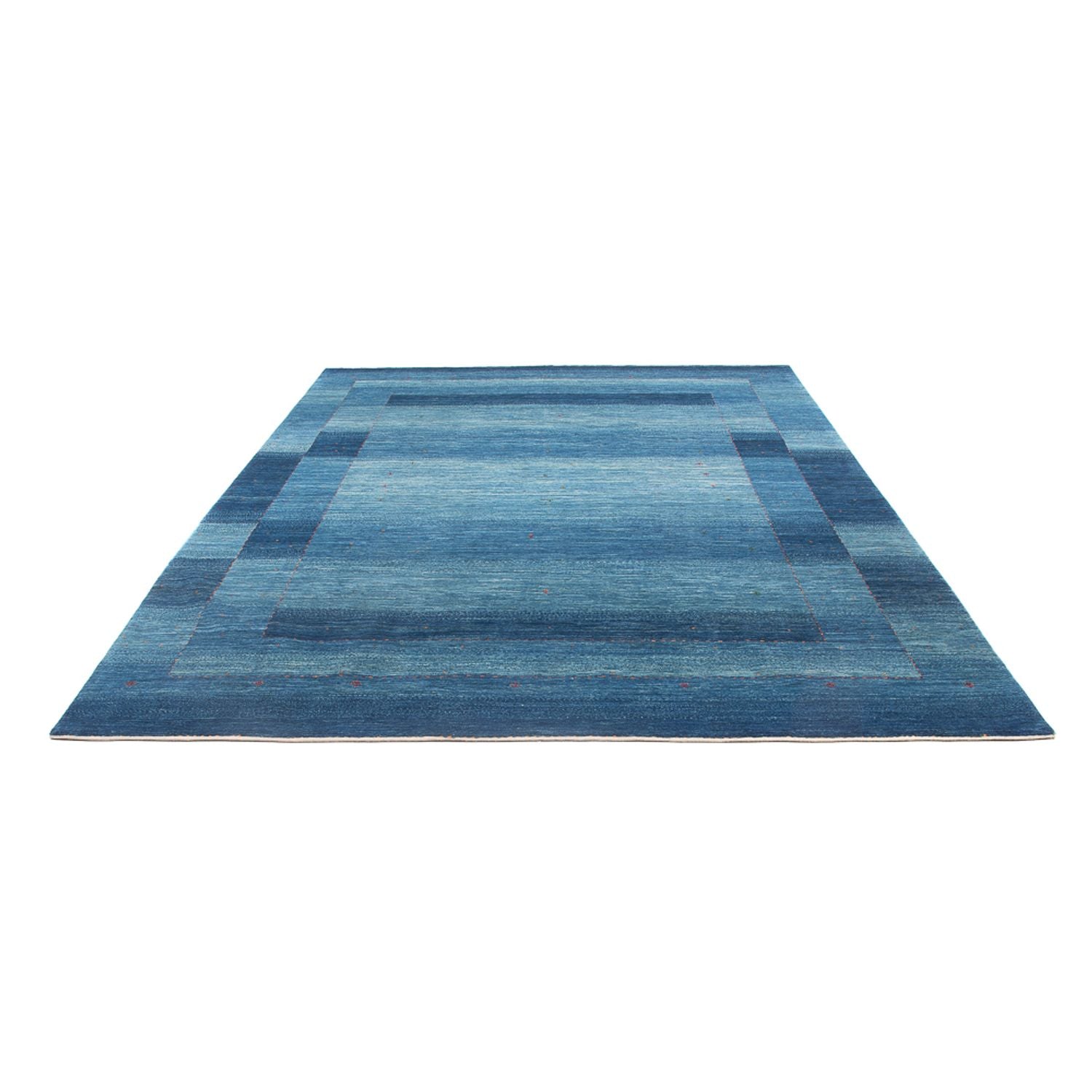 Gabbeh Tæppe - Loribaft Persisk - 297 x 216 cm - havblå