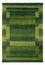 Gabbeh Tæppe - Loribaft Persisk - 306 x 212 cm - grøn