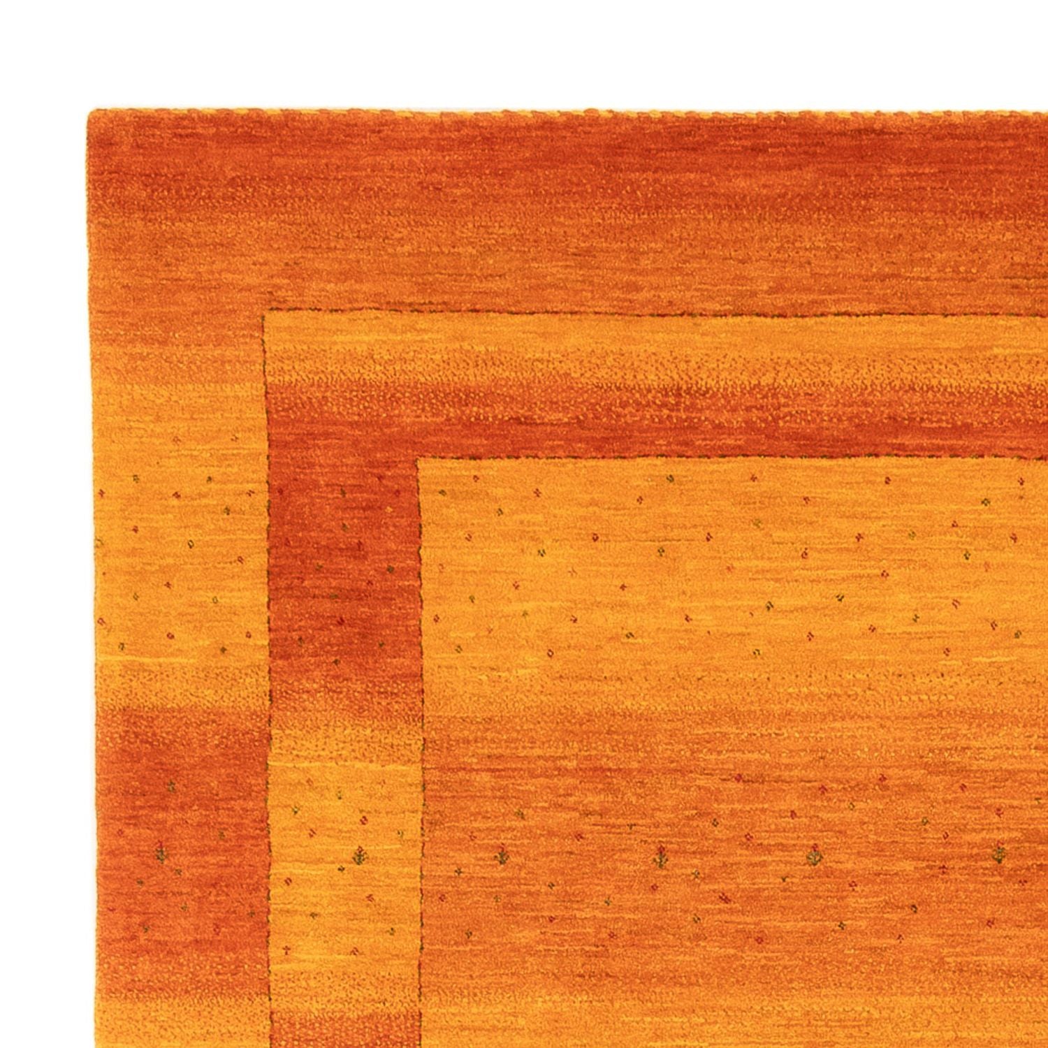 Gabbeh Tæppe - Loribaft Persisk - 293 x 219 cm - orange