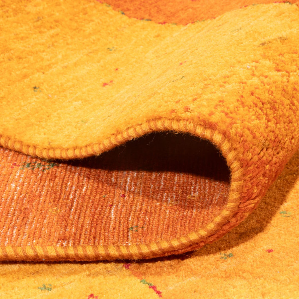 Gabbeh Tæppe - Loribaft Persisk - 293 x 219 cm - orange