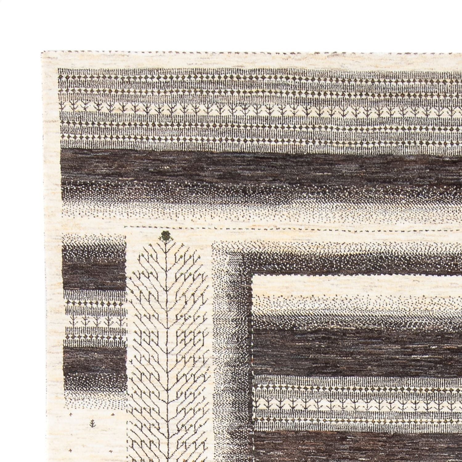 Gabbeh Tæppe - Loribaft Persisk - 296 x 215 cm - flerfarvet