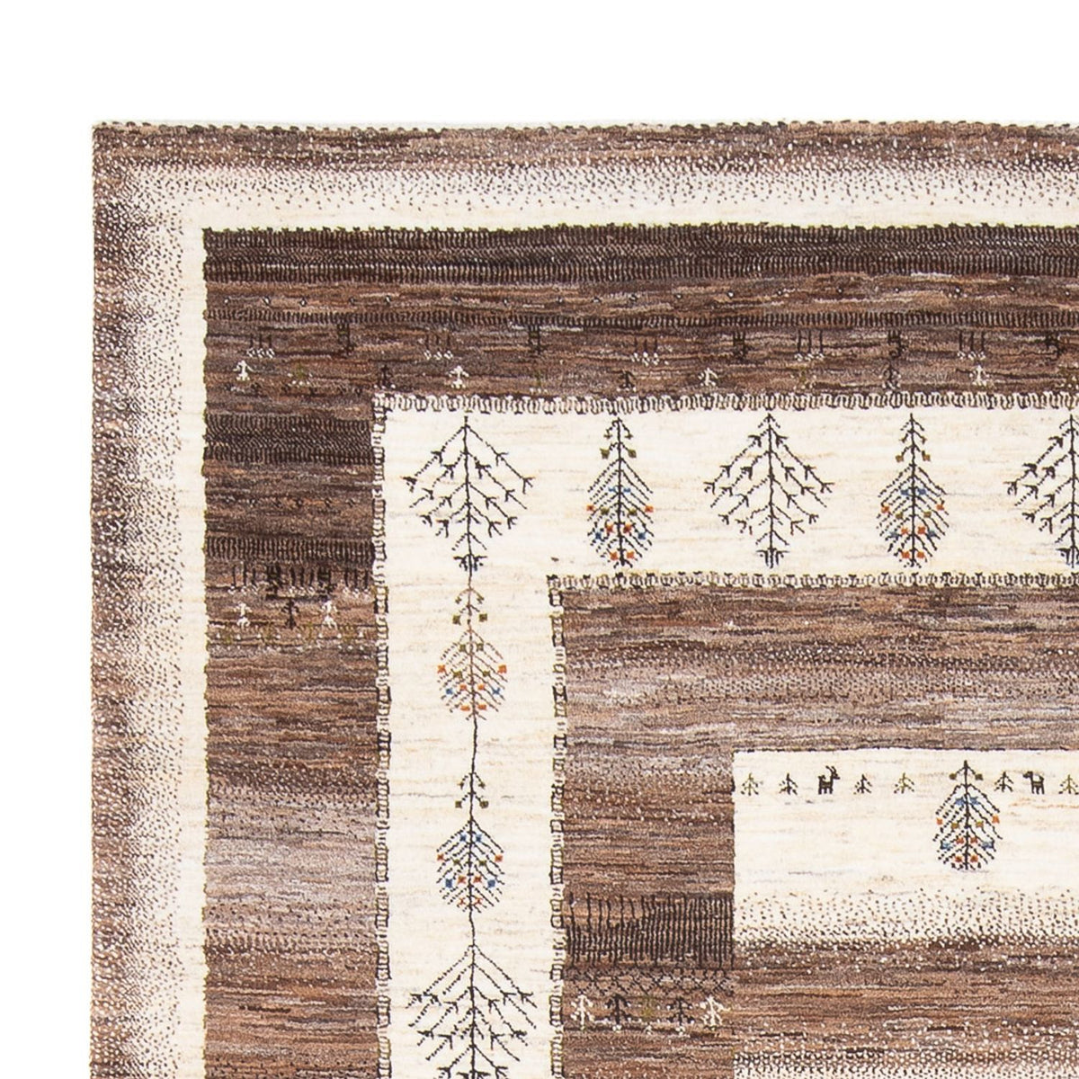 Gabbeh Tæppe - Loribaft Persisk - 290 x 209 cm - flerfarvet