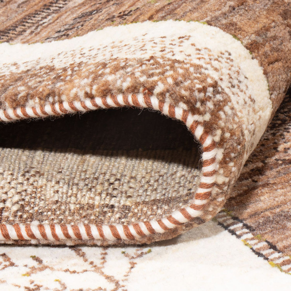 Gabbeh Tæppe - Loribaft Persisk - 290 x 209 cm - flerfarvet