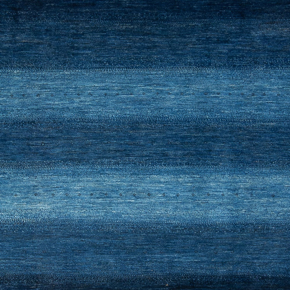 Gabbeh Tæppe - Loribaft Persisk - 322 x 226 cm - mørkeblå