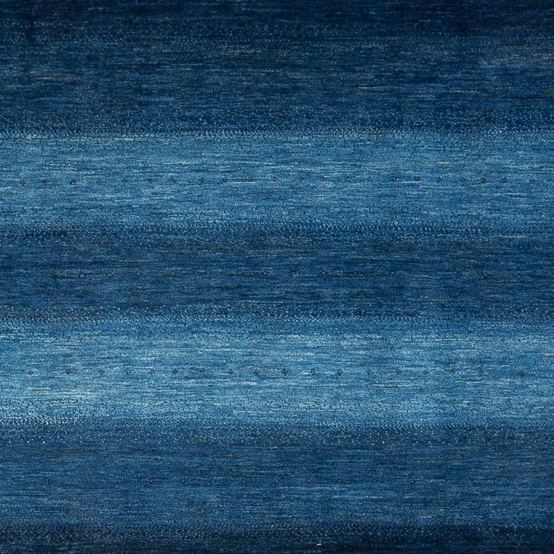 Gabbeh Tæppe - Loribaft Persisk - 322 x 226 cm - mørkeblå