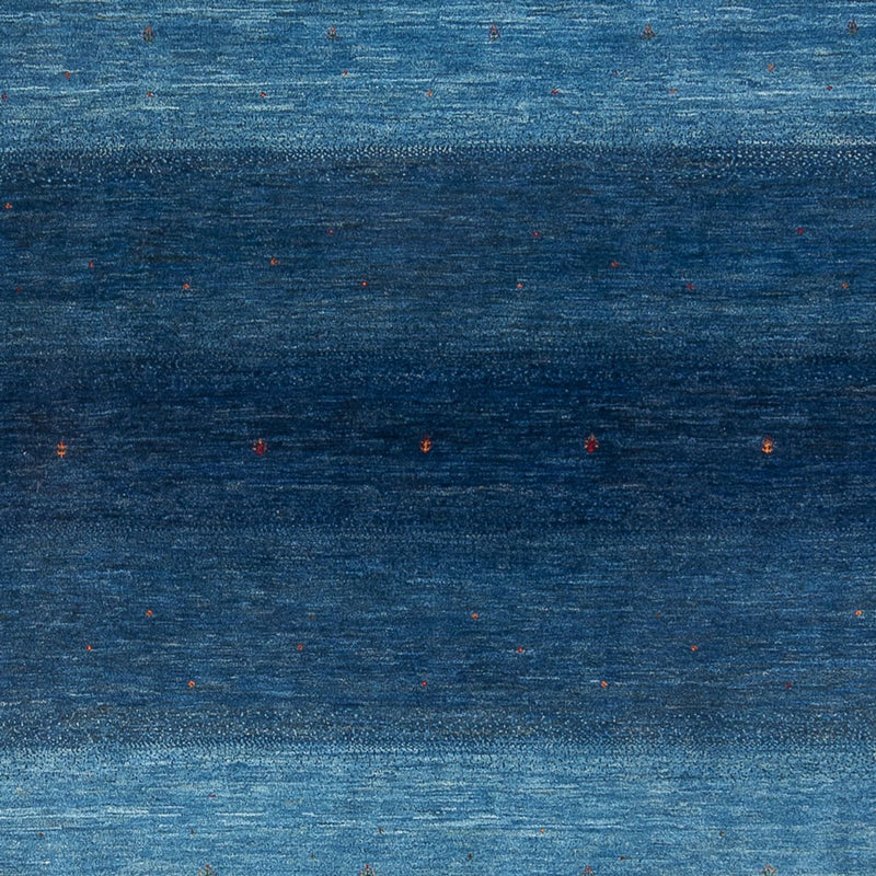 Gabbeh Tæppe - Loribaft Persisk - 331 x 222 cm - havblå