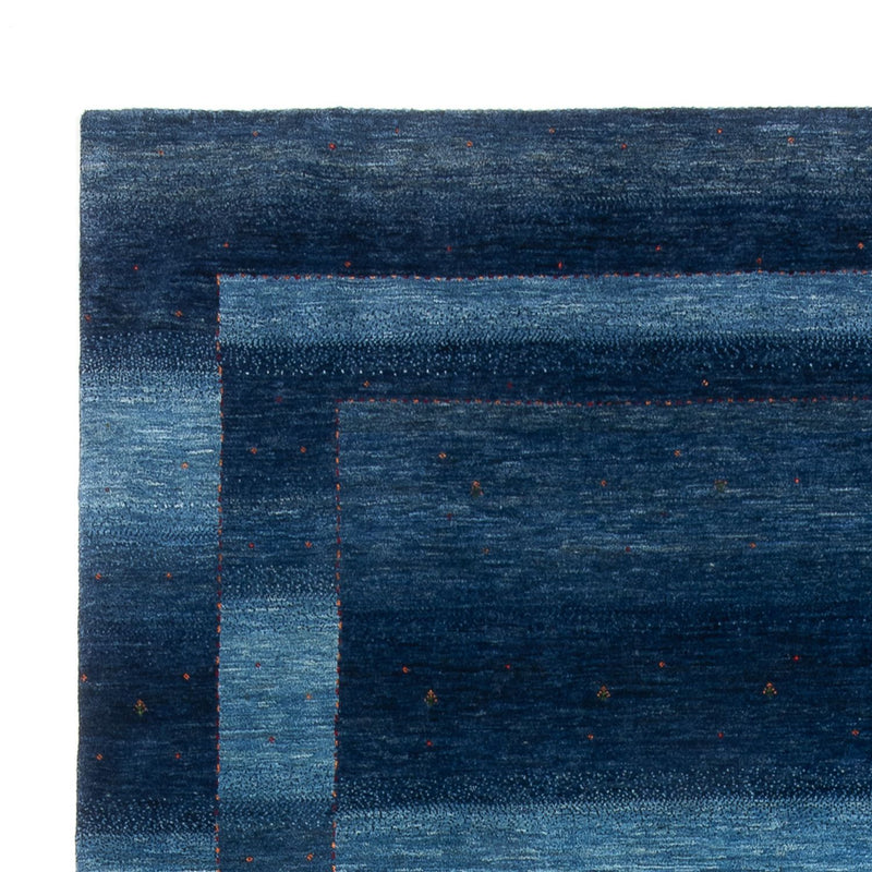 Gabbeh Tæppe - Loribaft Persisk - 331 x 222 cm - havblå