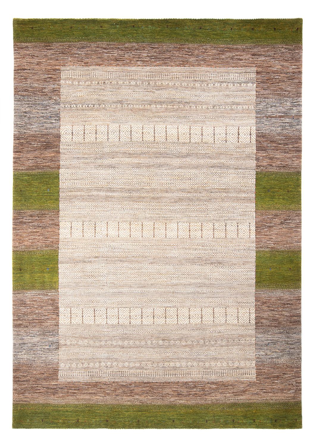 Gabbeh Tæppe - Loribaft Persisk - 323 x 229 cm - flerfarvet