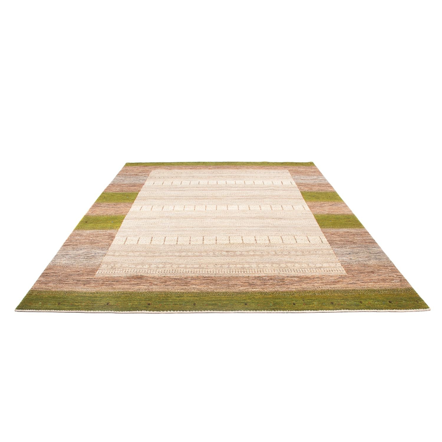 Gabbeh Tæppe - Loribaft Persisk - 323 x 229 cm - flerfarvet