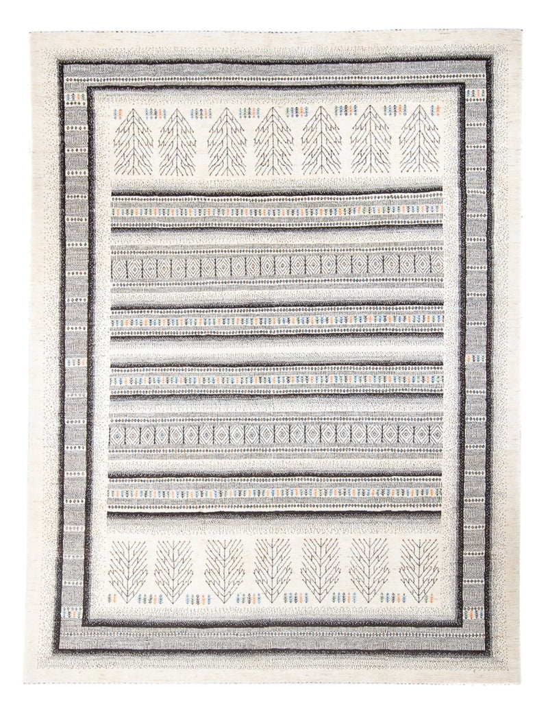 Gabbeh Tæppe - Loribaft Persisk - 302 x 230 cm - flerfarvet