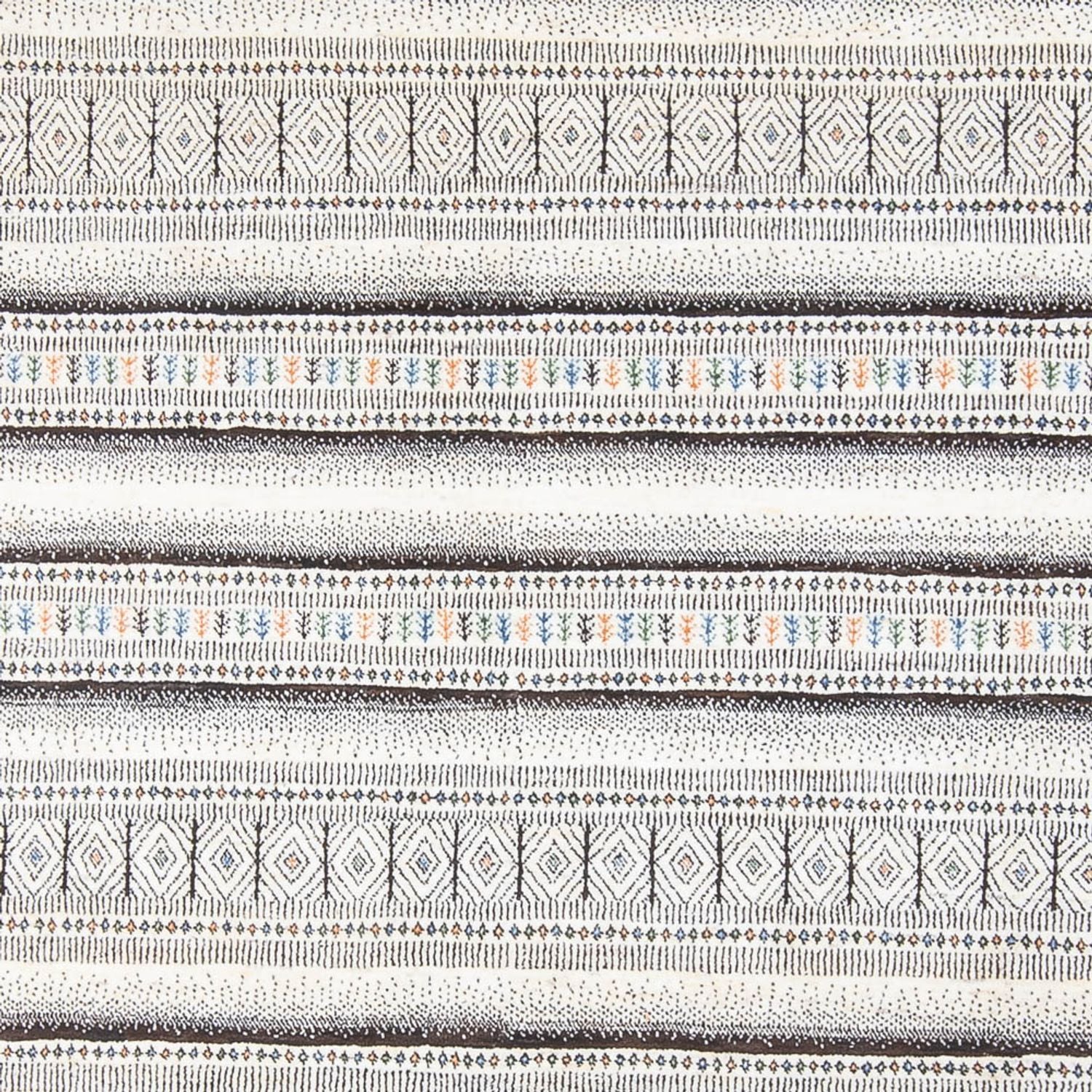 Gabbeh Tæppe - Loribaft Persisk - 302 x 230 cm - flerfarvet