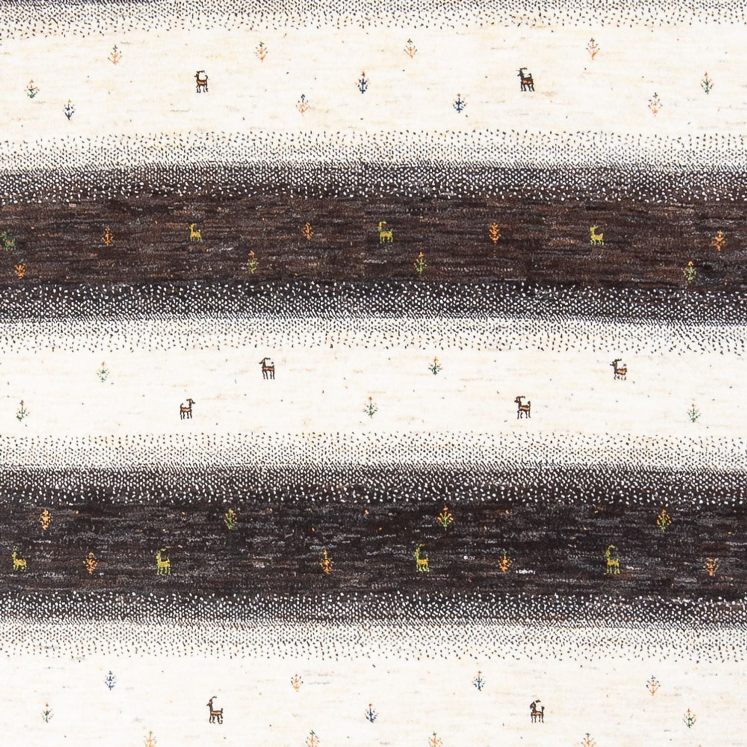Gabbeh Tæppe - Loribaft Persisk - 307 x 216 cm - flerfarvet
