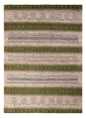 Gabbeh Tæppe - Loribaft Persisk - 294 x 220 cm - flerfarvet