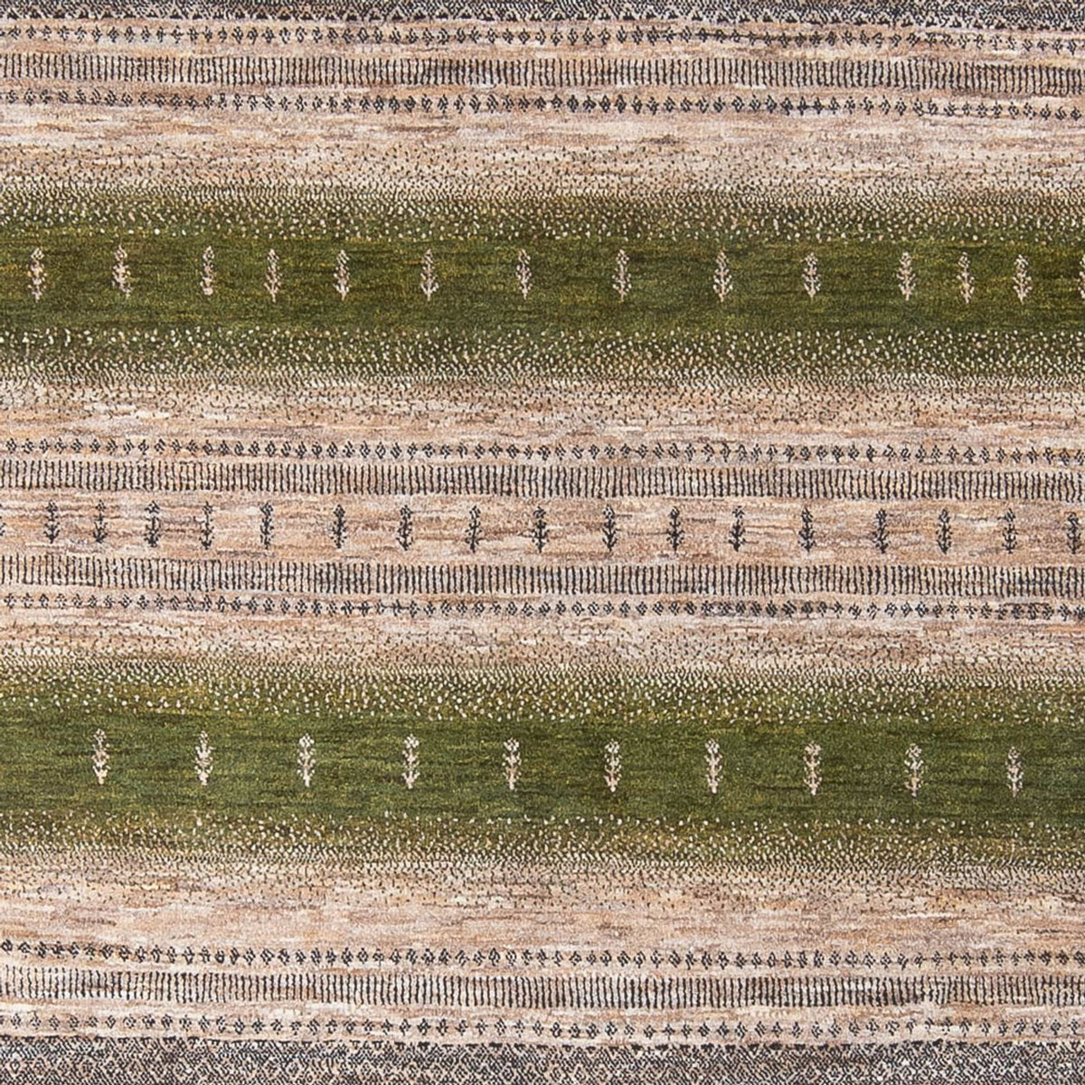 Gabbeh Tæppe - Loribaft Persisk - 294 x 220 cm - flerfarvet