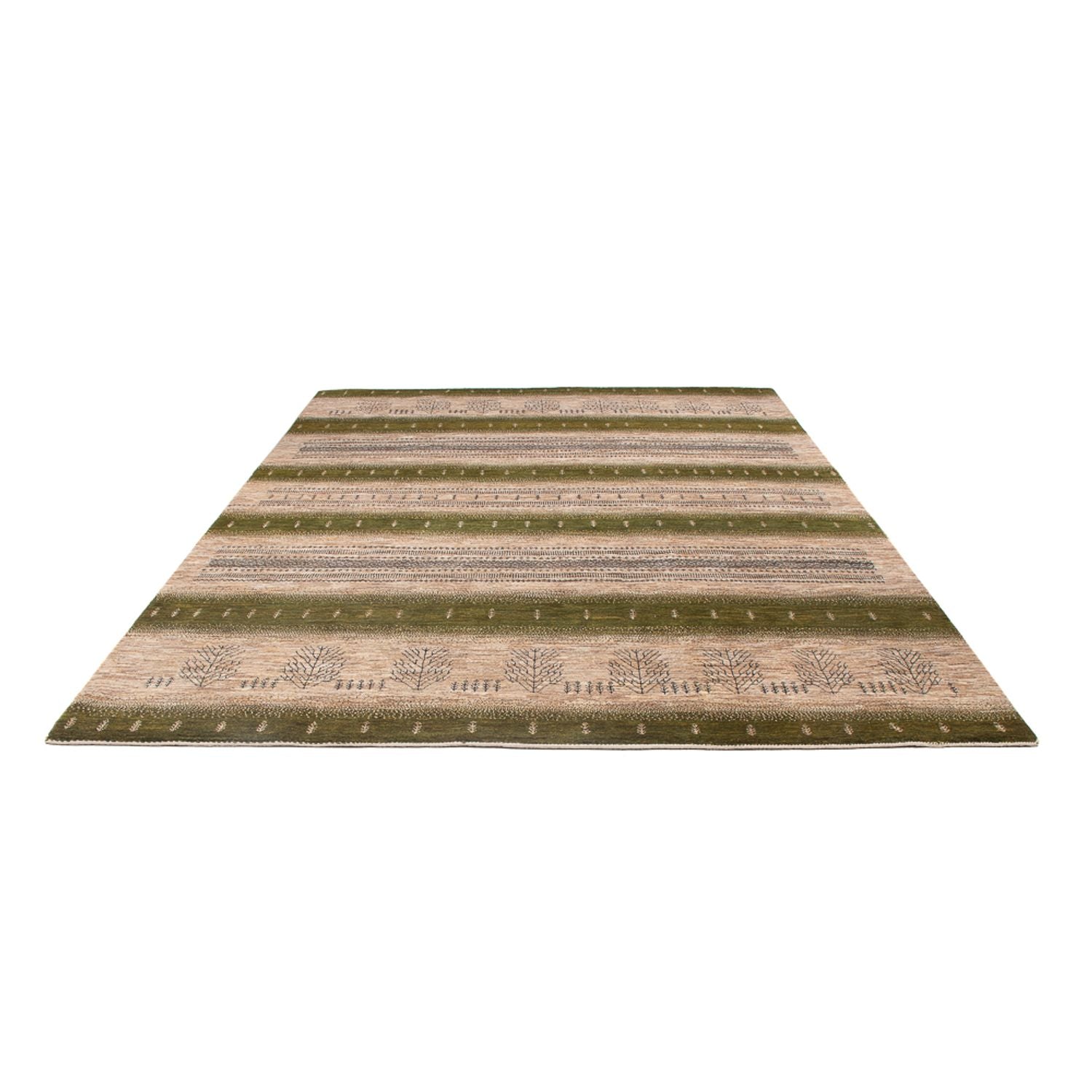 Gabbeh Tæppe - Loribaft Persisk - 294 x 220 cm - flerfarvet