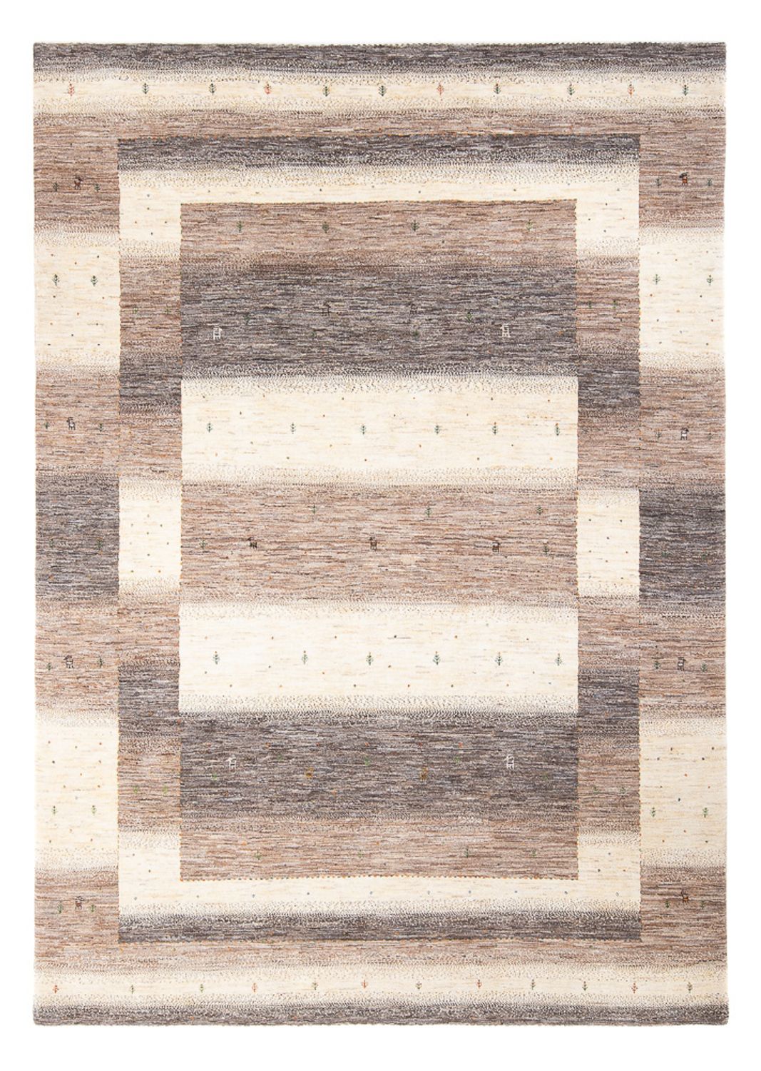 Gabbeh Tæppe - Loribaft Persisk - 302 x 217 cm - flerfarvet