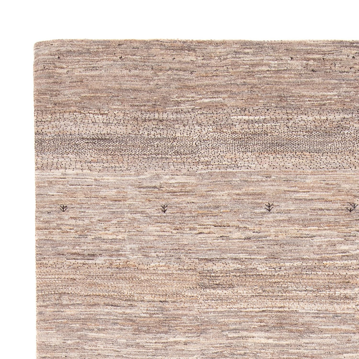 Gabbeh Tæppe - Loribaft Persisk - 305 x 220 cm - lys beige