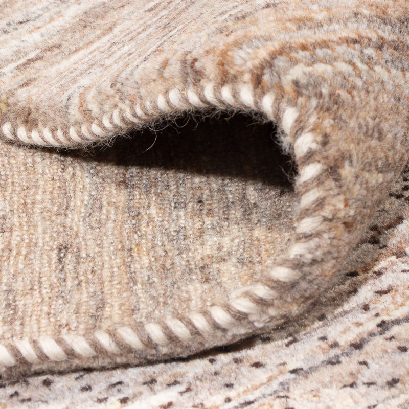 Gabbeh Tæppe - Loribaft Persisk - 305 x 220 cm - lys beige