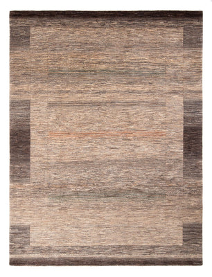 Gabbeh Tæppe - Loribaft Persisk - 307 x 228 cm - mørk beige
