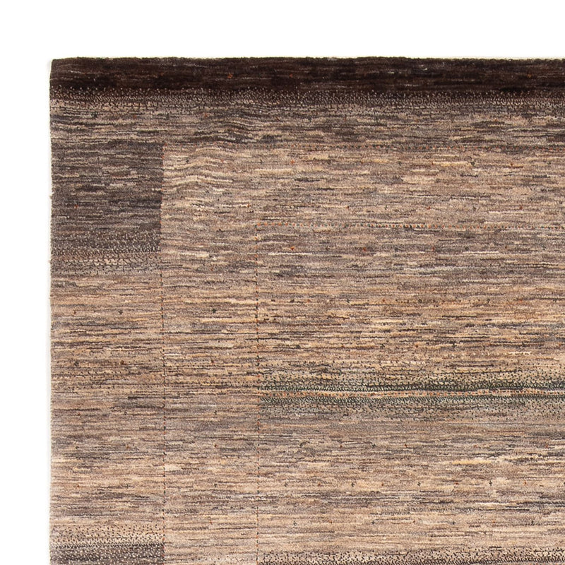 Gabbeh Tæppe - Loribaft Persisk - 307 x 228 cm - mørk beige