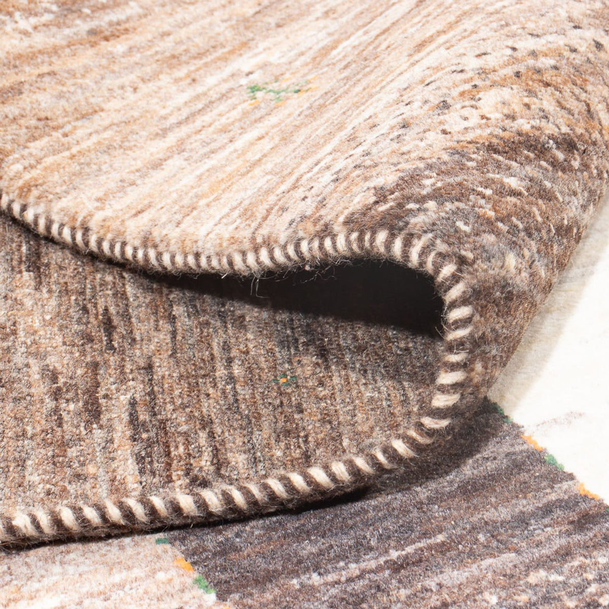 Gabbeh Tæppe - Loribaft Persisk - 296 x 230 cm - flerfarvet