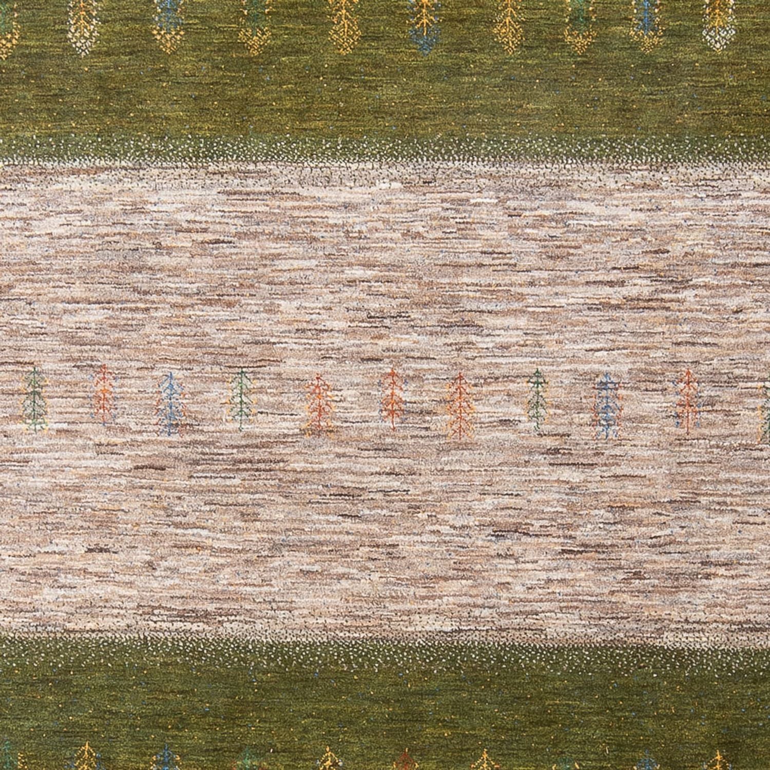 Gabbeh Tæppe - Loribaft Persisk - 304 x 217 cm - flerfarvet