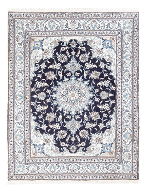 Persisk tæppe - Nain - Royal - 198 x 147 cm - mørkeblå