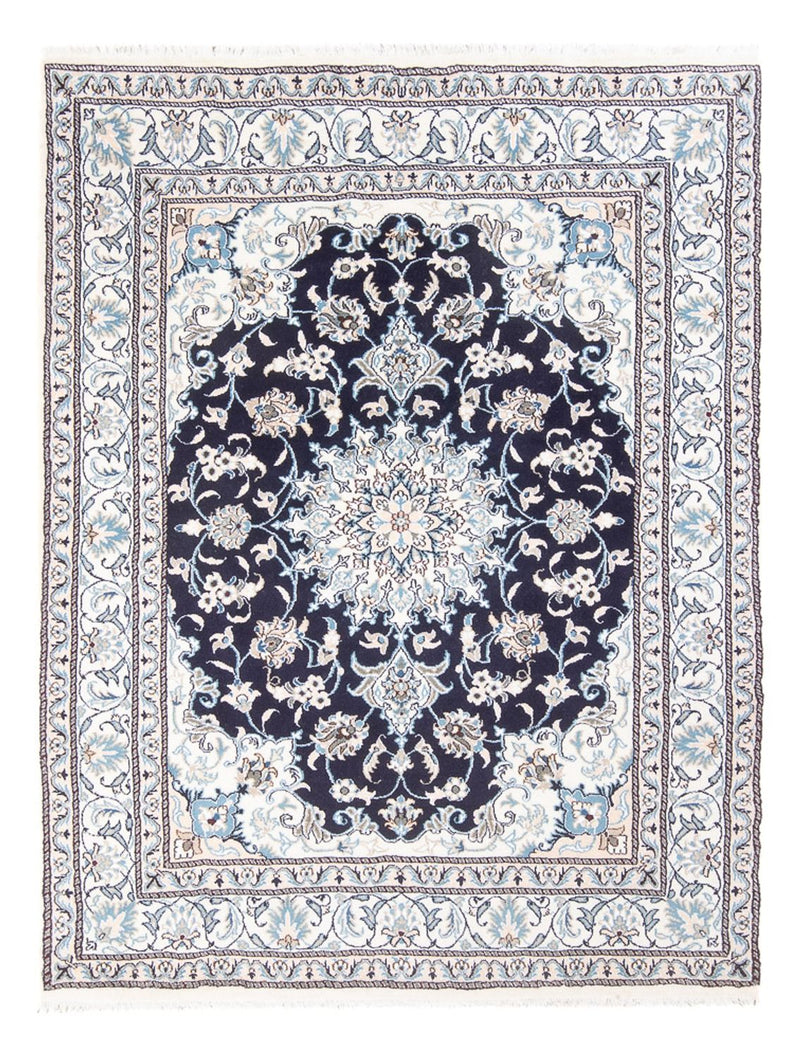 Persisk tæppe - Nain - Royal - 198 x 147 cm - mørkeblå