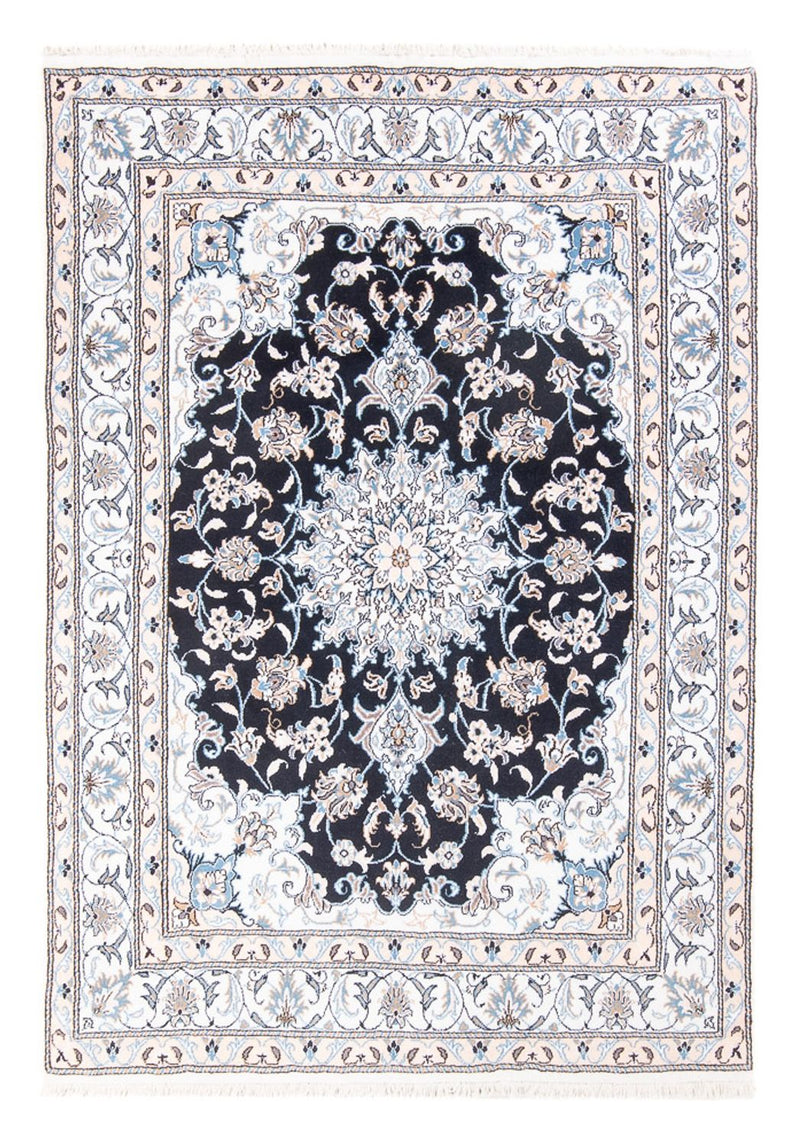 Persisk tæppe - Nain - Royal - 202 x 145 cm - mørkeblå