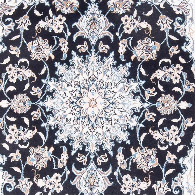 Persisk tæppe - Nain - Royal - 202 x 145 cm - mørkeblå