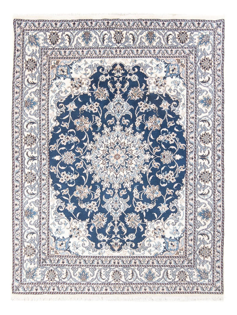 Persisk tæppe - Nain - Royal - 197 x 147 cm - blå