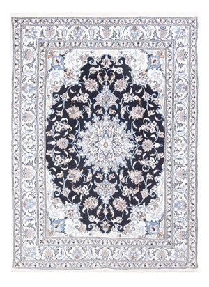 Persisk tæppe - Nain - Royal - 210 x 145 cm - mørkeblå