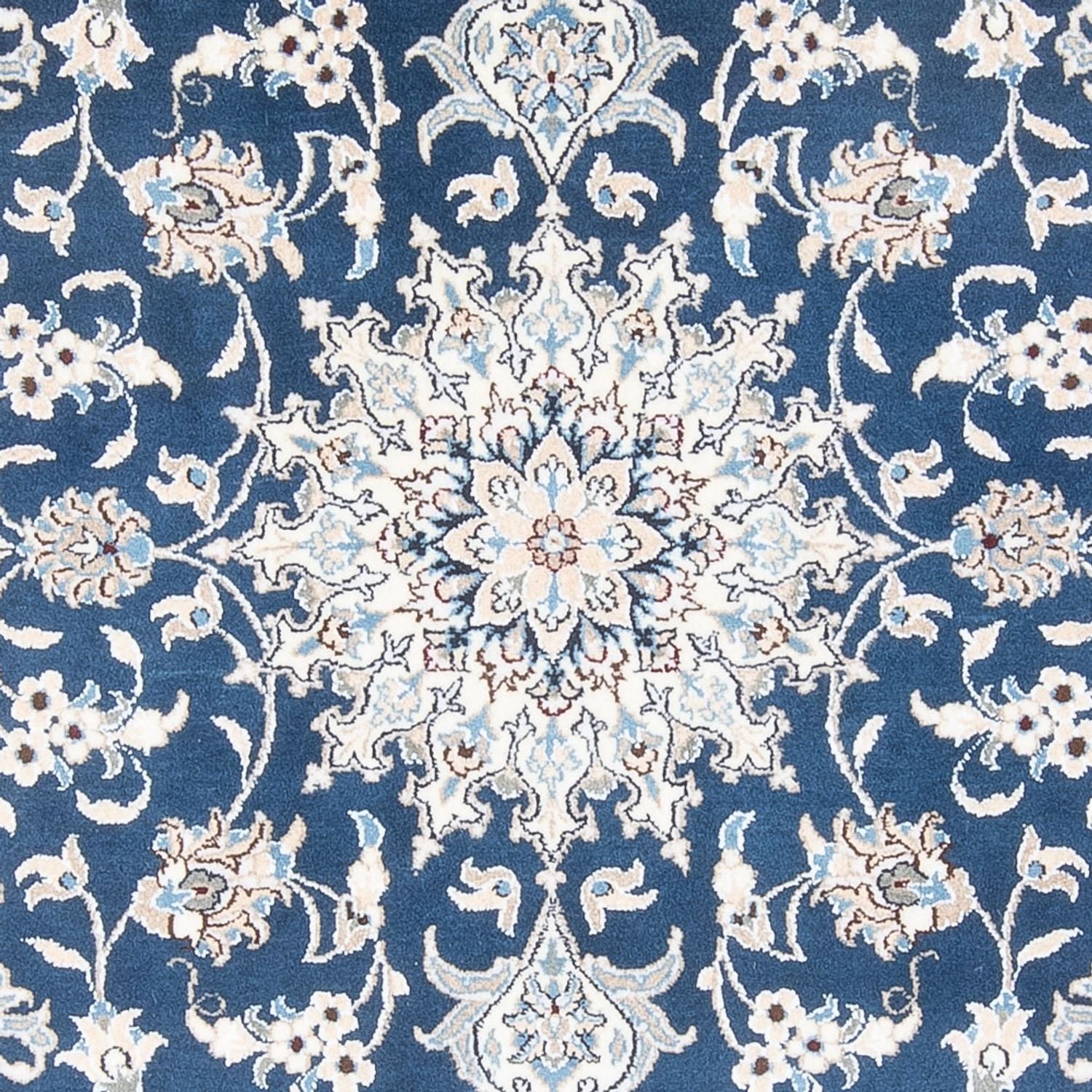 Persisk tæppe - Nain - Royal - 206 x 149 cm - blå