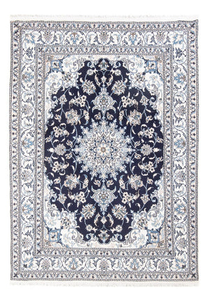 Persisk tæppe - Nain - Royal - 208 x 146 cm - mørkeblå