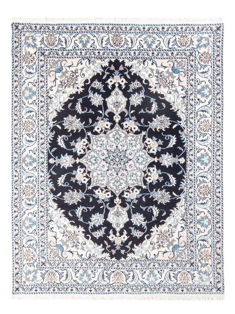 Persisk tæppe - Nain - Royal - 192 x 148 cm - mørkeblå
